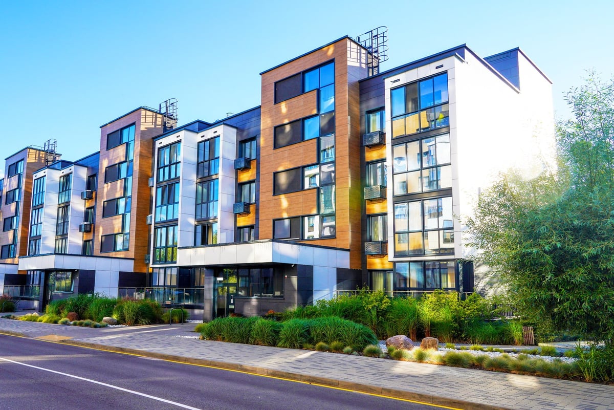 Modern residential building